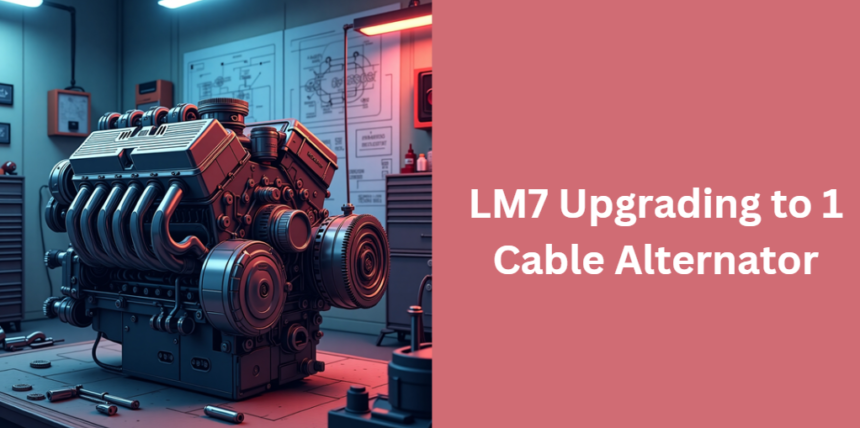 LM7 Upgrading to 1 Cable Alternator