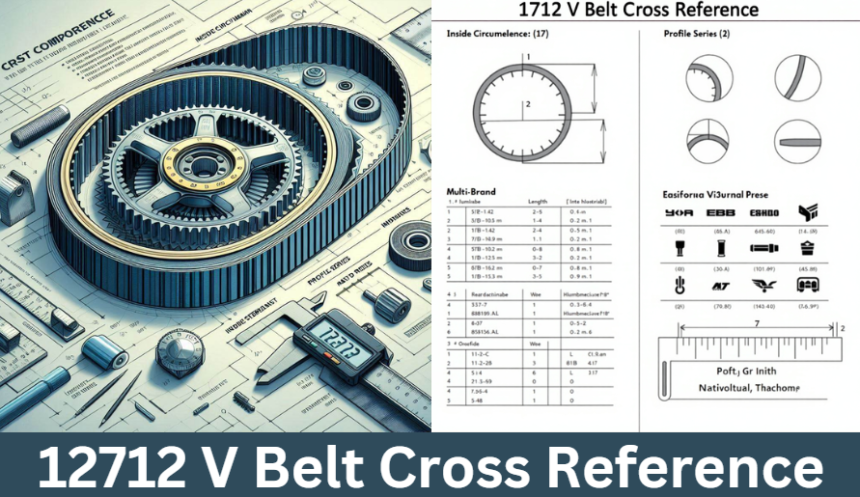 12712 V Belt Cross Reference