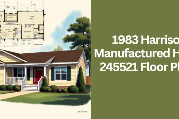 1983 Harrison Manufactured Home 245521 Floor Plans