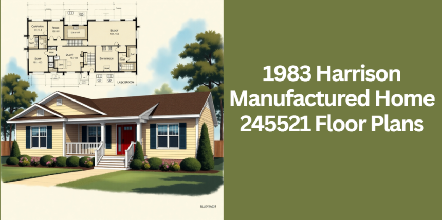 1983 Harrison Manufactured Home 245521 Floor Plans