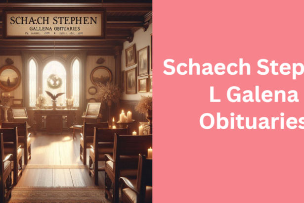 Schaech Stephen L Galena Obituaries