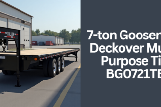 7-ton Gooseneck Deckover Multi-Purpose Tilt BG0721TE