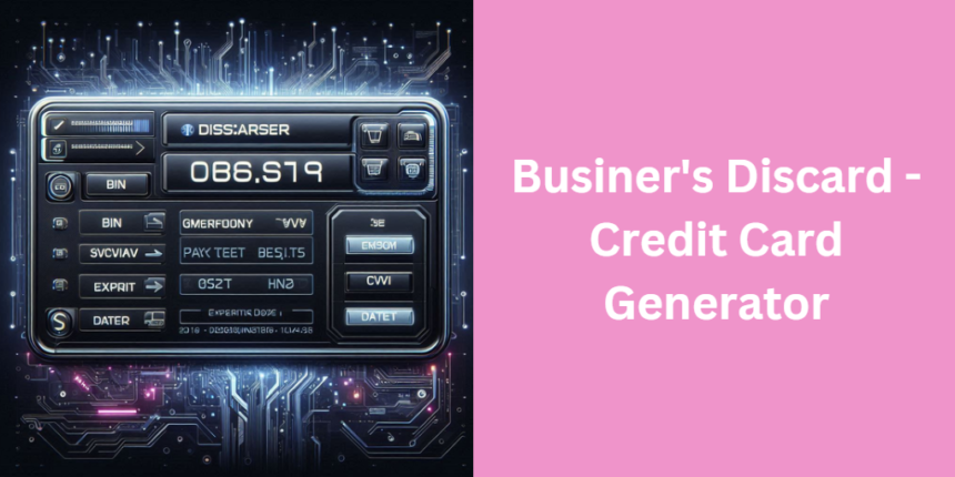 Businer's Discard - Credit Card Generator