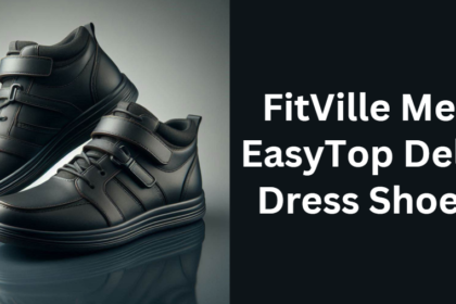 FitVille Men's EasyTop Deluxe Dress Shoes V