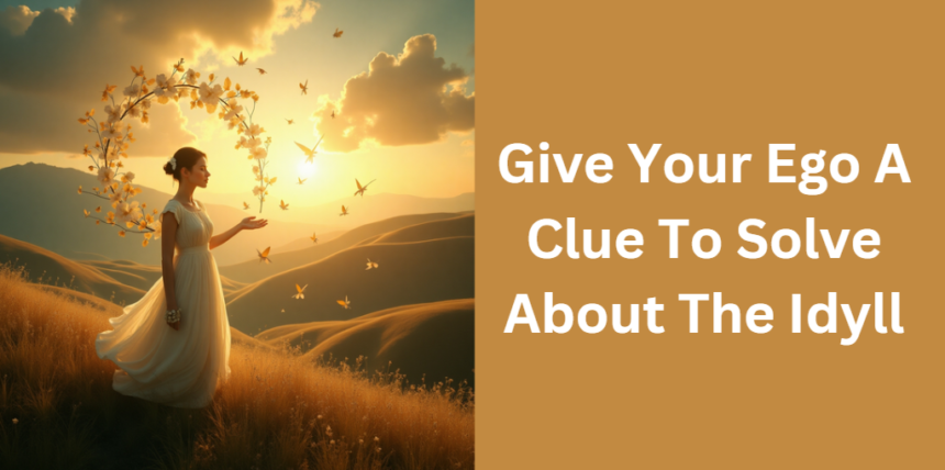 Give Your Ego A Clue To Solve About The Idyll