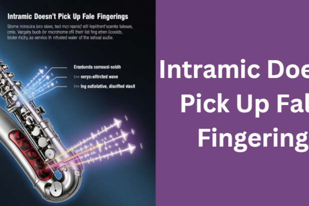Intramic Doesn't Pick Up False Fingerings