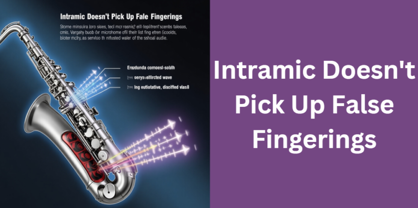 Intramic Doesn't Pick Up False Fingerings