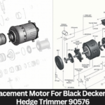 Replacement Motor For Black Decker 40 V Hedge Trimmer 90576