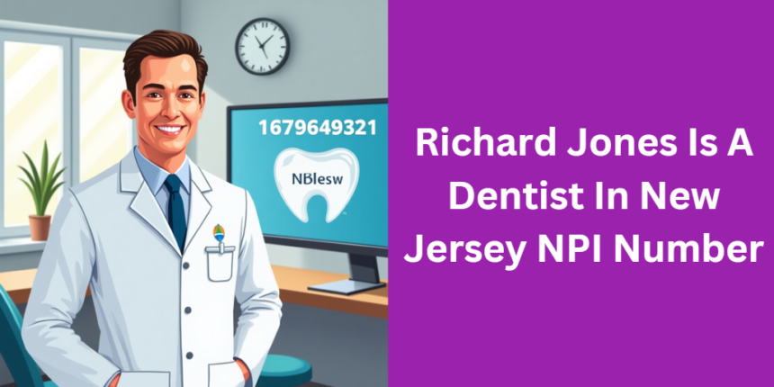 Richard Jones Is A Dentist In New Jersey NPI Number