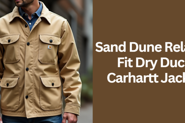 Sand Dune Relaxed Fit Dry Duck Carhartt Jacket