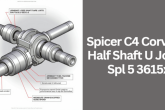 Spicer C4 Corvette Half Shaft U Joints Spl 5 3615x