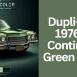 Dupli-Color 1976 GM Continental Green Code L