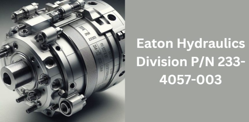 Eaton Hydraulics Division P/N 233-4057-003